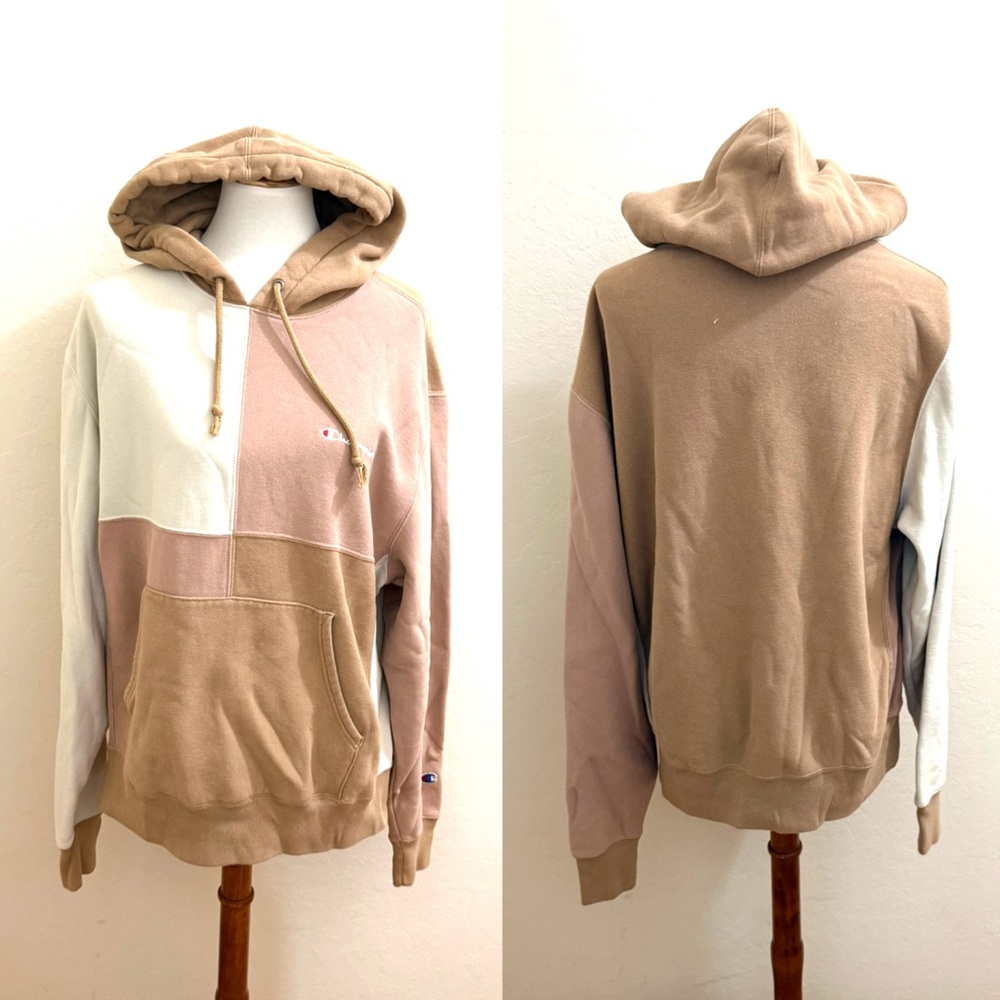 Champion Pastel Block Hoodie - Picture 2 of 3